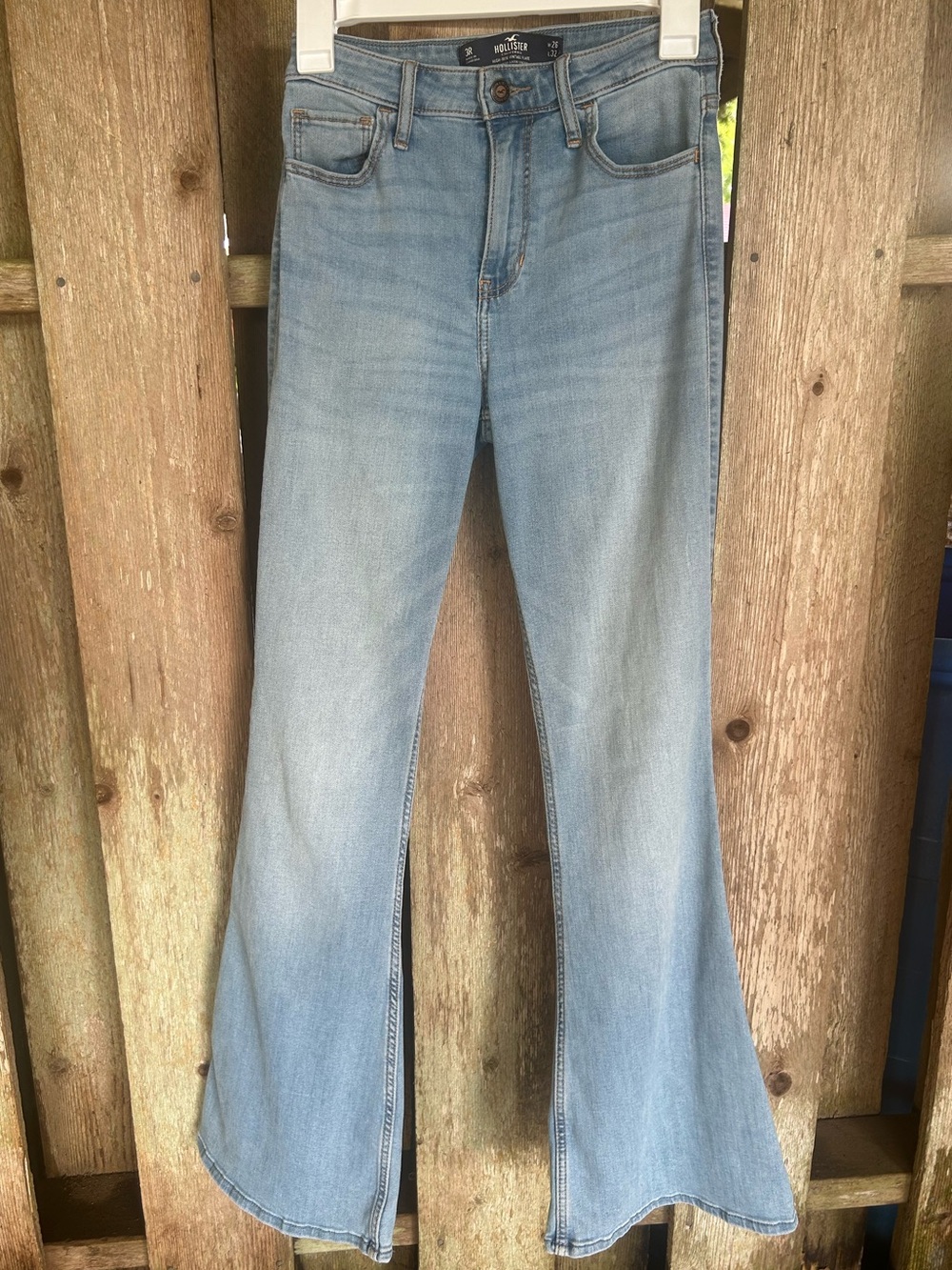 Hollister high rise vintage flare jeans